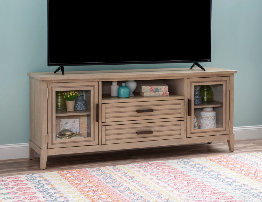 Edgewater Soft Sand - Entertainment Console - Light Brown
