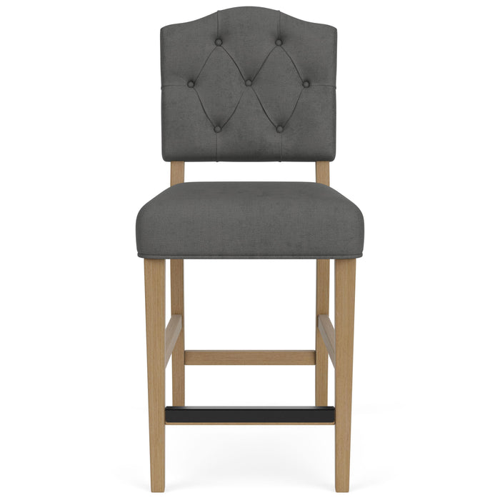 Mix-N-Match Chairs - Button Tufted Upholstered Stool