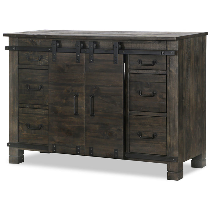 Abington - Media Chest - Weathered Charcoal