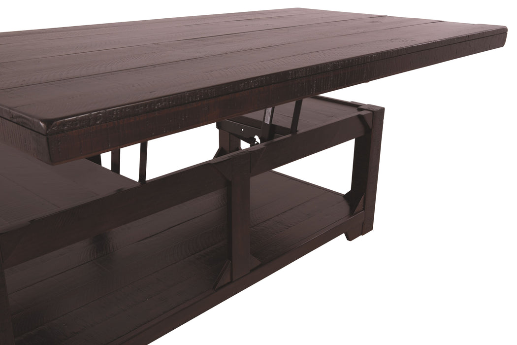 Rogness - Rustic Brown - Lift Top Cocktail Table