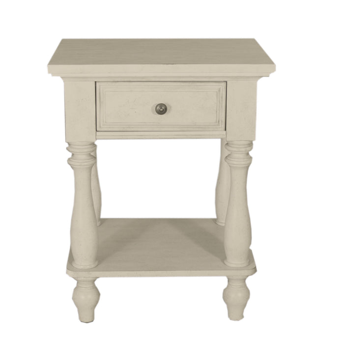 High Country - Leg Night Stand - White