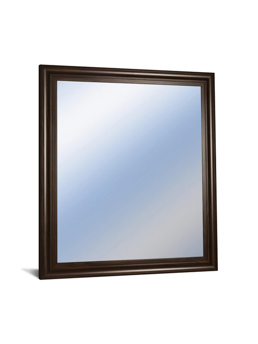 34x40 Decorative Framed Wall Mirror By Classy Art Promotional Mirror Frame #34 - Dark Brown