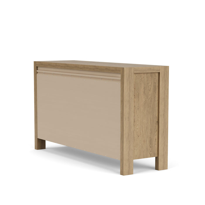 Davie - Six Drawer Dresser - Light Brown - Wood