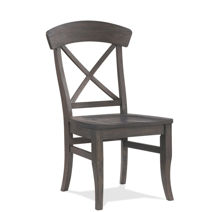 Harper - X-Back Side Chair (Set of 2) - Matte Black