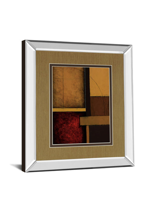 Gateways I By Patrick St. Germain - Mirror Framed Print Wall Art - Dark Brown
