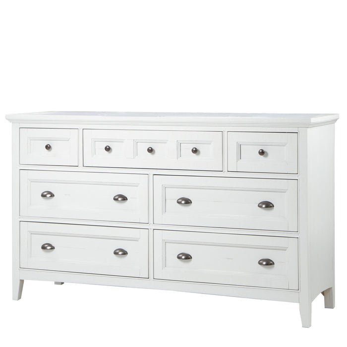 Heron Cove - Drawer Dresser - Chalk White