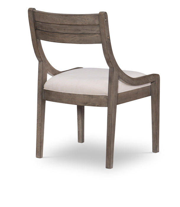 Greystone - Sling Back Side Chair (Set of 2) - Dark Brown