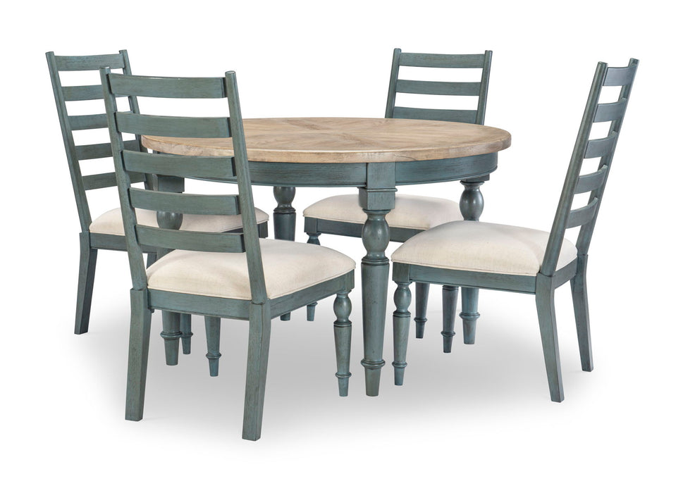 Easton Hills - Round Table - Blue