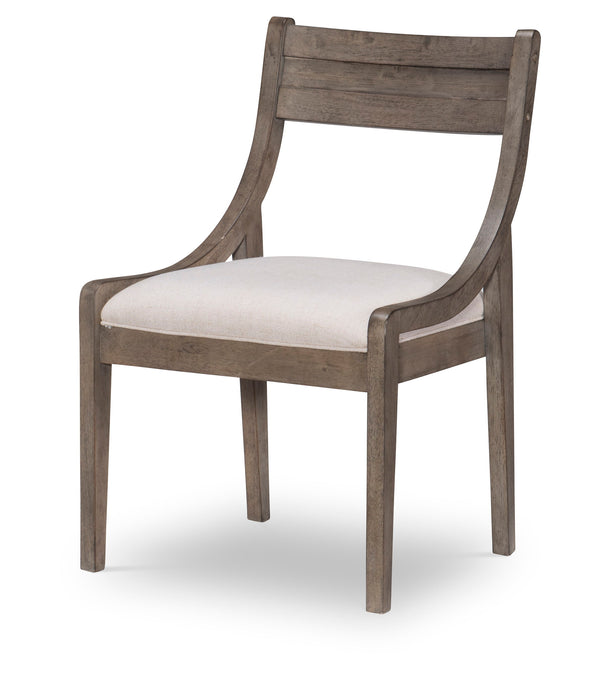 Greystone - Sling Back Side Chair (Set of 2) - Dark Brown