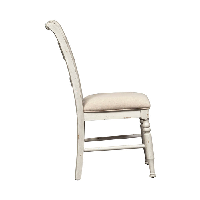 Whitney - Slat Back Side Chair - White