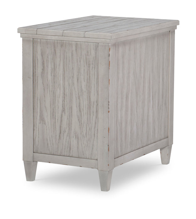 Belhaven - Chairside Table - Pearl Silver