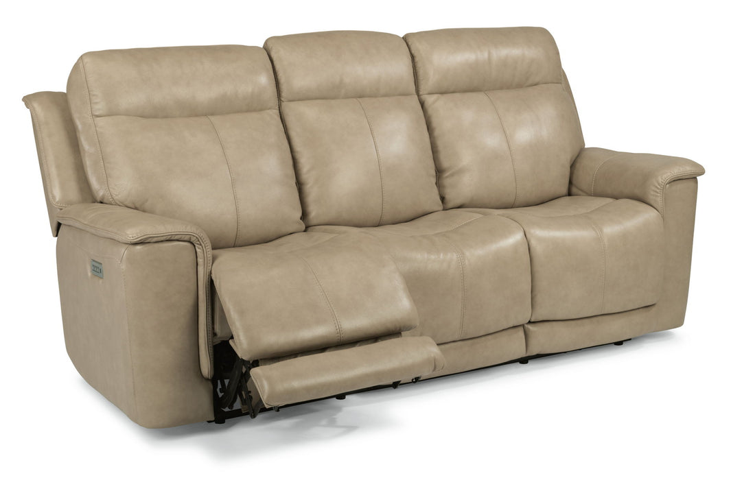 Miller - Power Reclining Sofa with Power Headrests & Lumbar