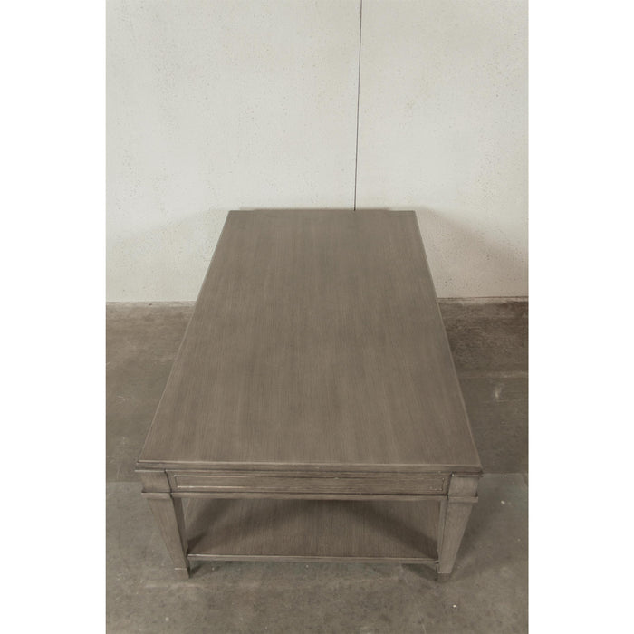 Dara Two - Rectangular Cocktail Table - Gray Wash