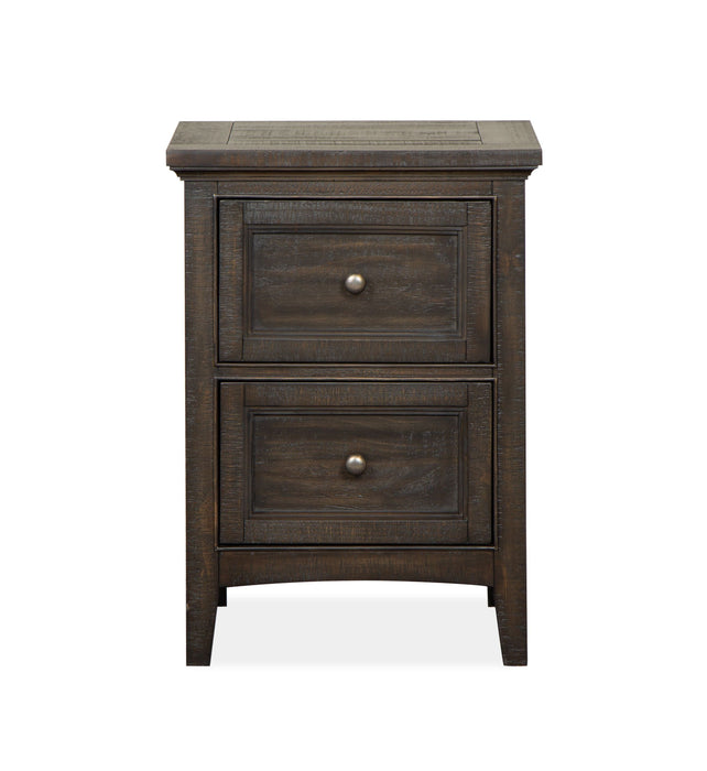 Westley Falls - Small Drawer Nightstand - Graphite