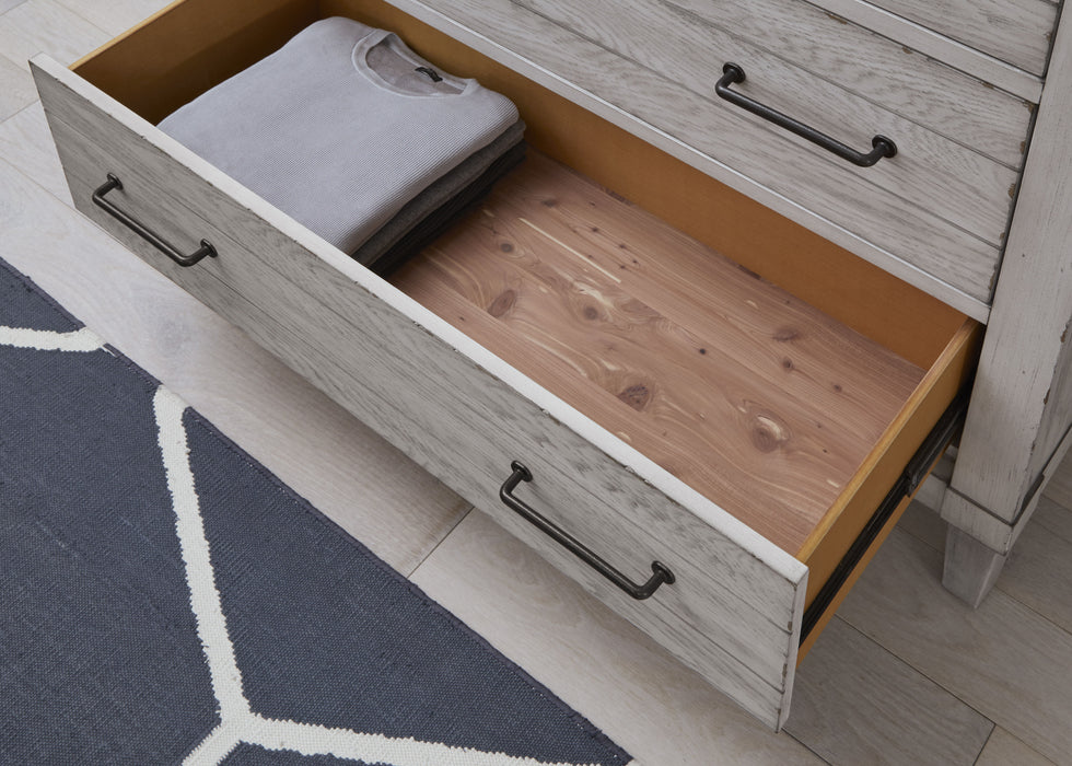 Belhaven - Drawer Chest - Pearl Silver