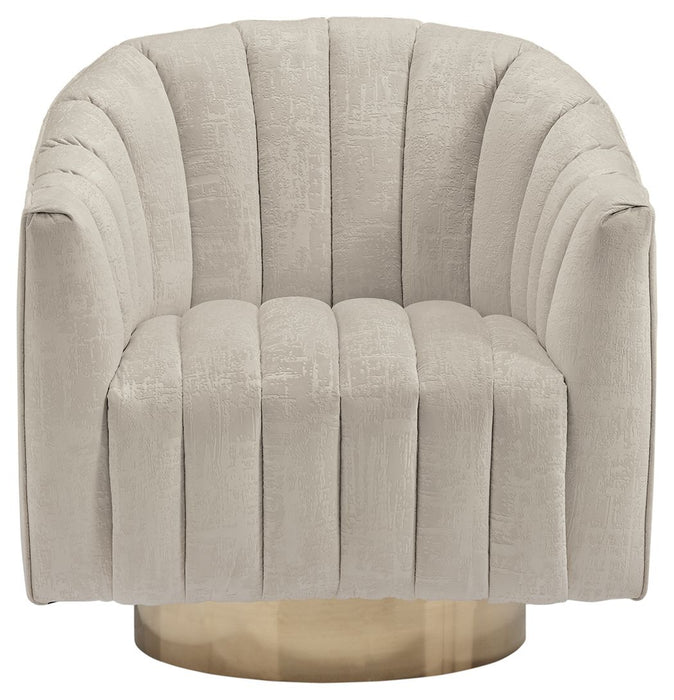 Penzlin - Pearl - Swivel Accent Chair